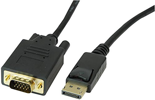 Pro Signal HDHDPORT-VGA-3M DisplayPort Male to VGA Male Lead, 3m, Black