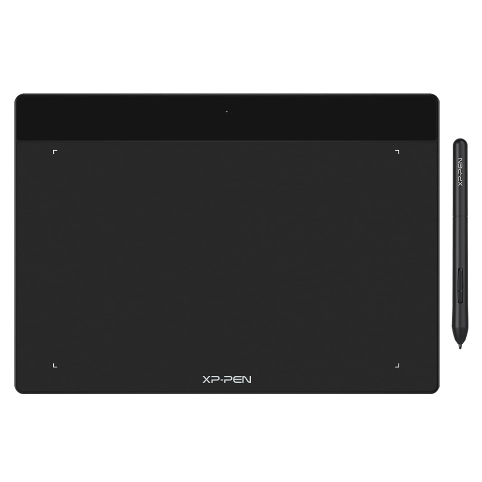 XP-Pen Deco Fun L Drawing Graphic Tablet 10x6 Inches with 8192 Levels Passive Stylus and 60 Degree Tilt Compatible Mac Windows Chrome OS and Android - Black