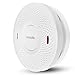 Combination Smoke Alarm and Carbon Monoxide Detector 10 Year Battery Operated for Home Bedroom Travel with Test Silence Button
