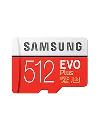 Samsung Memory MB-MC512GAEU 512 GB EVO Plus Micro SD Card with Adapter