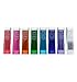 Uni Mechanical Pencil Leads Nano Dia 0.5mm, 8 Colors, 20 leads 8-packs (Total 160 Leads) MIYABI stationery store original gift package.(uni05-8color)