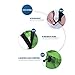Winis Snow Gaiters Hiking Camping Mountain Climbing Leg Gaiters Oxford Waterproof Dustproof Antiwater Leg Cover Breathable Anti-bite High Gaiters Leg Protection Guard Boot Guardian (1 Pair)