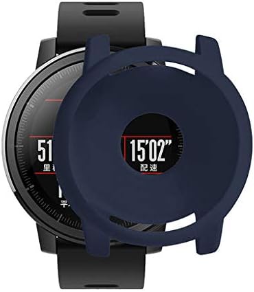 Lyperkin Huami Amazfit Stratos 2/2S Watch Case, Anti-Shock Soft TPU Protection Silicone Full Case Cover Replacement Protect Case Cover Compatible with Huami Amazfit Stratos 2/2S Watch Case