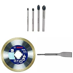 BOSCH GT2000 4-Piece Carbide Tipped Glass, Ceramic