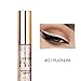 Shimmer Glitter Eyes Liner Shouhengda Long-lasting Metallic Sparkling Glitter Liquid Eyeliner Party Makeup Eye Liner