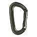 Fusion Climb Contigua II Military Color Edition Grooved Straight Gate Carabineer Ranger, Green