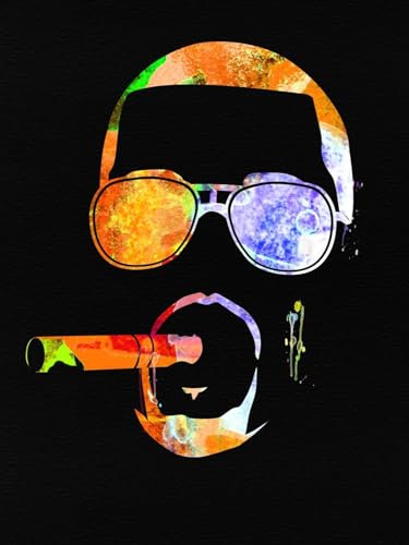 ART.COM Wall Art Print Kanye Watercolor by Lana Feldman, 18" x 24"