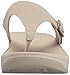 FitFlop Women's The Skinny Canvas Toe Thong Flip Flop, Toasty Beige, 7 M US