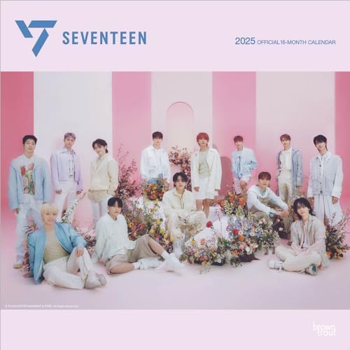 Seventeen OFFICIAL | 2025 7 x 14 Inch Monthly Mini Wall Calendar