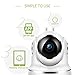 FREDI Wireless Baby Monitor Security IP Home 720p WiFi Camera with Two-Way Function,Infrared Night Vision,Pan Tilt,P2P WPS Ir-Cut Nanny IP Camera Motion Detection Support 128GB sd Card(not Include)