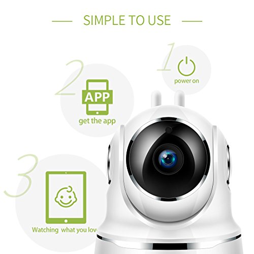 FREDI Wireless Security 1080P HD Camera WiFi IP Indoor