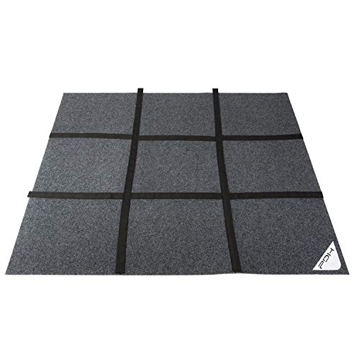 PDP PDH Non-Slip Drum Rug Drum Mat with Three Colors （Gray） - Thumbnail 5