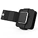 MoKo Watch Charging Case Compatible with iWatch Series 6 5 4 3, Soft Silicone Charger Holder Stand Dock/Protective Storage Travel Carrying Case Fit iWatch Series 40mm/ 44mm, 38mm/ 42mm, Black
