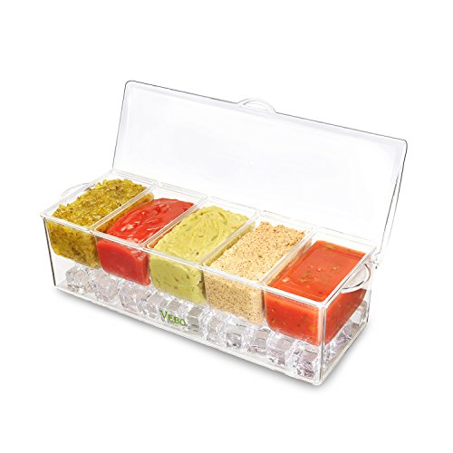 Vebo Five Compartment Condiment set - Thumbnail 2