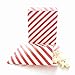 KEYYOOMY 100 Pcs Red Candy Buffet Bags - Small Polka Dot Paper Treat Bags for Wedding & Birthday Party (5 x 7 inch)