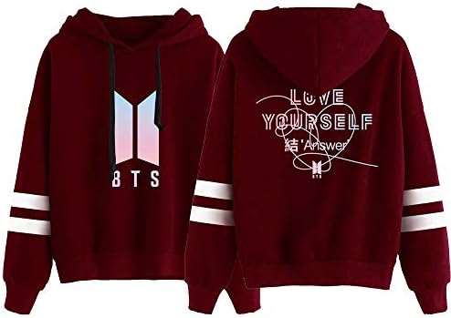 bts red sweatshirt