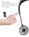 Hands-Free Neckband Fan,Hand Free Personal Fan,Headphone Design Wearable Portable USB Rechargeable Neckband Personal Fan (3 Speeds, 5-10 Working Hours) Black