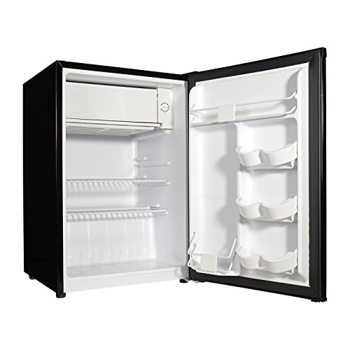 Click Here to See More Images 2.7 cubic foot stainless look compact dorm refrigerator