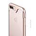 Caseology Skyfall for Apple iPhone 8 Plus Case (2017) / for iPhone 7 Plus Case (2016) - Clear Back & Slim Fit - Rose Gold