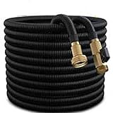 IKproductpro Garden Hose - Expandable Garden Hose 50ft - Heavy Duty Flexible Garden Hose - Outdoor Portable Garden Hose - Yard Hose Expandable - Solid Brass Connector