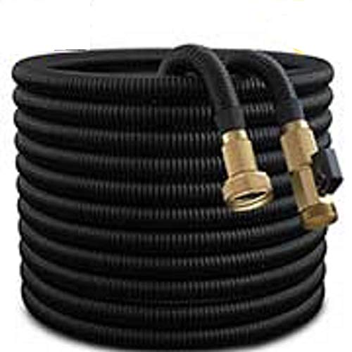 IKproductpro Garden Hose - Expandable Garden Hose 50ft - Heavy Duty Flexible Garden Hose - Outdoor Portable Garden Hose - Yard Hose Expandable - Solid Brass Connector