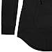 BEPEI Women Hoodies,Long Sleeve Casual Sweatshirts Crewneck Pocket Shirt Fall Tops Fashion 2024 Black M