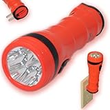 Rechargeable Flashlight 5 LED Torch Ultra Bright Plug In wall Charge Camping
