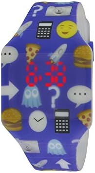 Moulin Boys Emoji Pattern Digital Watch Cobalt #03088.77058