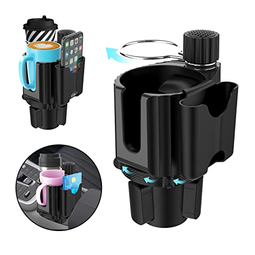 Vanten Car Cup Holder Expander, 4in1 Cup Holder Expander for Car, Car