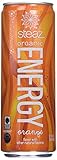 Steaz Organic Energy Orange 12 Oz - Case of 12