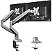 HNDSK3 Aluminum Dual Monitor Stand Gas Spring Arm for 13-32 Inch Screens
