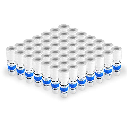 String Wound Sediment Water Filter Cartridge Standard 2.5x10 5 Micron 50 Pack - Thumbnail 4
