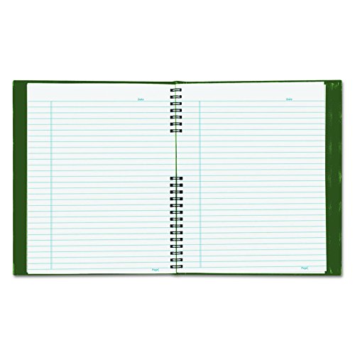 BLUELINE EcoLogix 100% Recycled NotePro Notebook, Green, 11 x 8.5", 200 Pages (A10200E.GRN)
