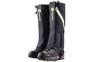 Sofiey Leg Gaiter Waterproof Snow Gaiters Lightweight Leg Cover for Hiking, Hunting, Mountain Climbing, Snow Trail and Home Yard Work