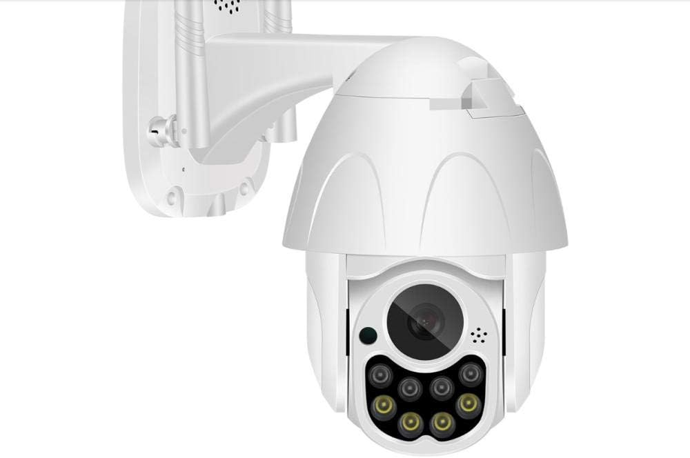 Zwei-Wege-Audio-Infrarot-Nachtsicht WiFi drahtlose IP-Kamera High-Speed ...