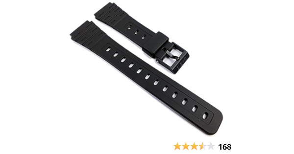 Horlogeband Casio F91w Casio origineel 18mm - Horlogeband.nu