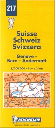 Download Carte routière : Genève - Bern - Andermatt, N° 217 PDF