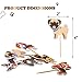 48pcs Puppy Cupcake Toppers Dog Adoption Pet Birthday Party Cake Decoration Supplies
