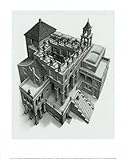 (11x14) M.C. Escher (Ascending and Descending) Art Poster Print