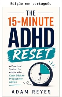 Livro O reset de 15 minutos para TDAH