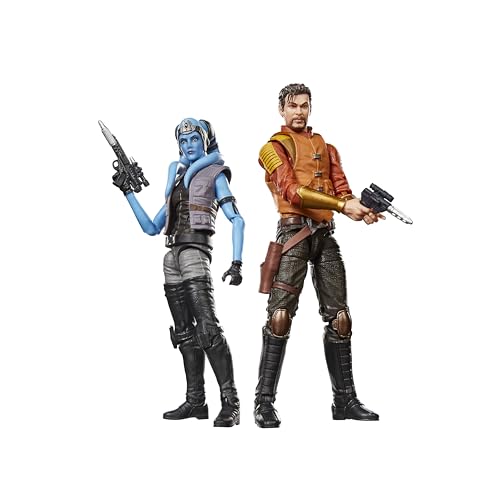 【Amazon.co.jp限定】ハズブロ(Hasbro)STAR WARS スター・ウォーズ ブラックシリーズ ゲーミング・グレイツ スター・ウォーズ ナイツ・オブ・ザ・オールド・リパブリック ミッション・ヴァオ&カース・オナシ プレミアム コレクション用 15 cm アクションフィギュア 2 体セット G3196 正規品