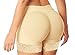 HelloTem Women Lace Seamless Butt Hip Enhancer Shaper Panties Underwear , Beige , (US Size 10-12) 2XL