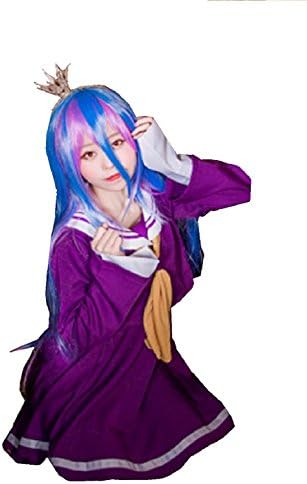 Fuji Costume for No Game Shiro Sailor Suit Cosplay
