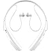 LG Electronics Tone Pro HBS-750 Bluetooth Wireless Stereo Headset - Retail Packaging - White