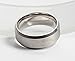FANSING Mens Wedding Rings Womens, 8mm Wedding Bands, Stainless Steel, Tungsten Ring, Size 5-15
