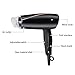 Greatic Hair Dryer, Lightweight Negative Ion Fast Dry Blow Dryer Quick Dry Portable Hair Dryer (Black)