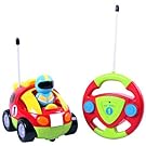 Cartoon R/C Race Car Radio Control Toy for Toddlers by Liberty Imports (ENGLISH Packaging)