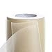 Koyal Wholesale 25-Yard Sheer Organza Fabric Roll, 6-Inch, Ivory