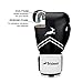 Trideer Pro Grade Boxing Gloves, Kickboxing Bagwork Gel Sparring Training Gloves, Muay Thai Style Punching Bag Mitts, Fight Gloves Men & Women (Black, 14 oz)