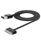 BESSKY Replacement USB Cable Cord for NOOK HD 7 in BNTV400 8GB Data Sync Charger, Black